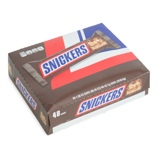 48-count box of Snickers bars